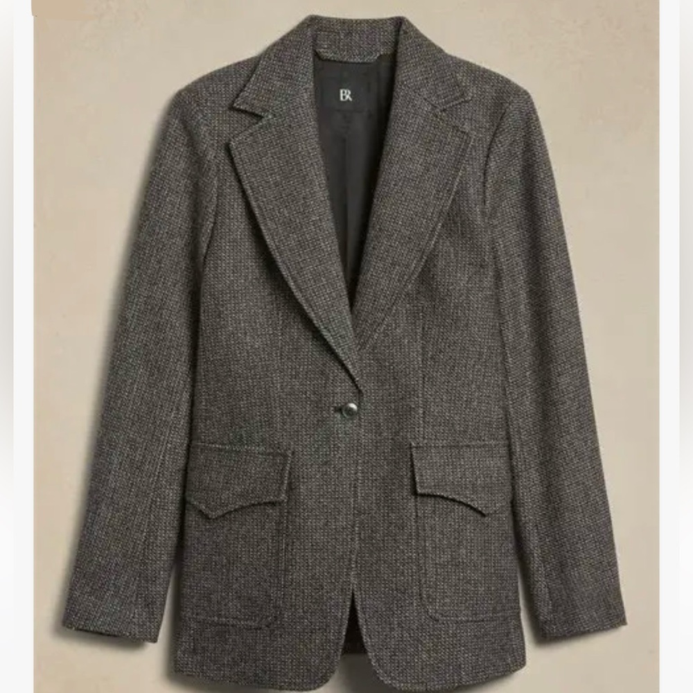 Banana Republic Palmira Tweed Blazer
